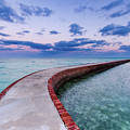 Dawn over water trail - Dry Tortugas National Park